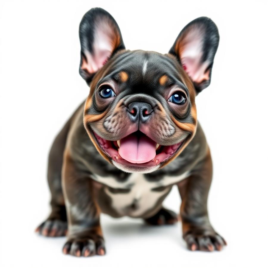 Rocky — Blue Merle French Bulldog puppy